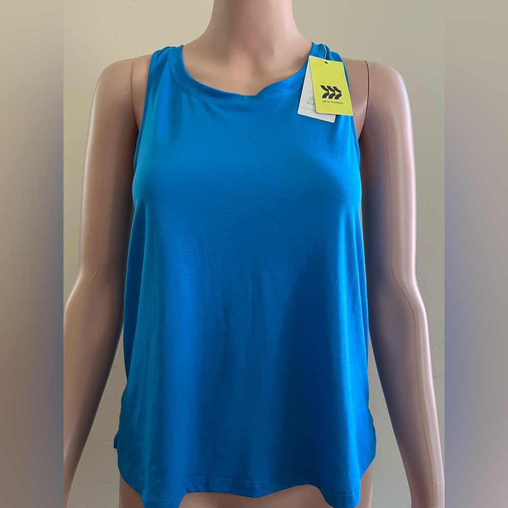 All in Motion Vibrant Blue Tank Top